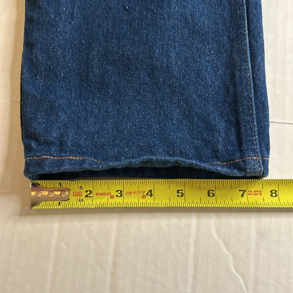 Wrangler 13MWZ Cowboy Cut Dark Wash Western Cowboy Denim Jeans. Size 32x32 - Picture 10 of 10